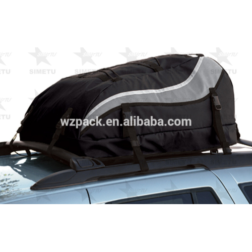 Year 2017 New Arrival Waterproof Roof Top Cargo Bag Expandable Luggage Travel Carrier Bag for Any Car SUV Van with Roof Rack
